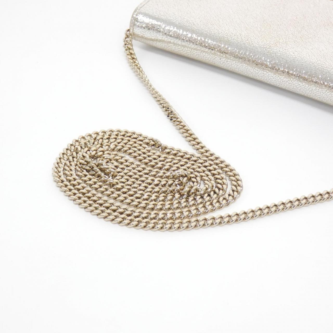 ジミーチュウ EMMIEGLE グリッターレザー バッグ