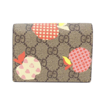 グッチ GGスプリームキャンバス 二つ折り財布