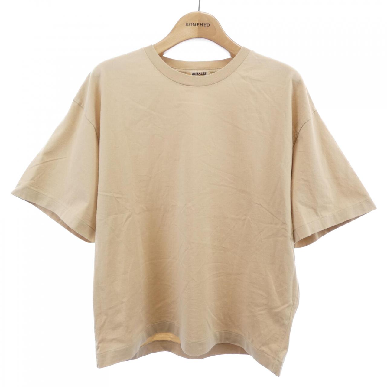 オーラリー コットンTシャツ