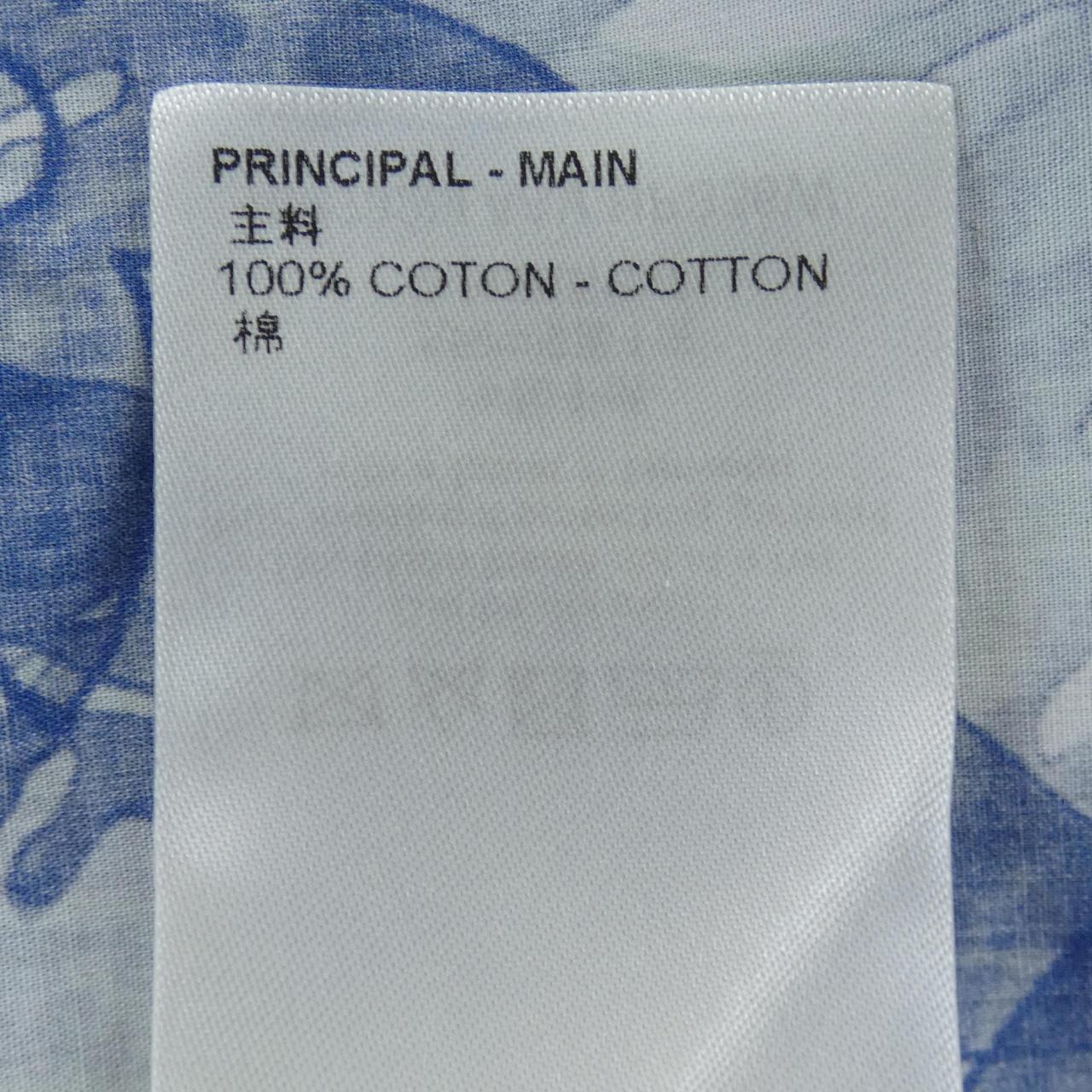ルイヴィトン グラフィックショートスリーブコットンシャツ