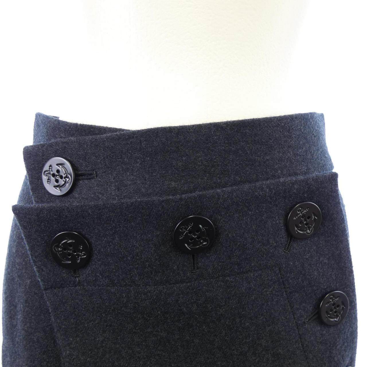 サカイ WOOL MELTON ミディスカート