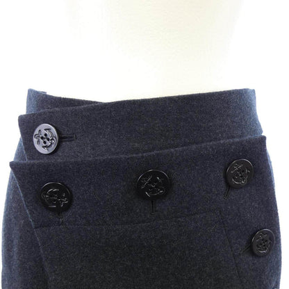 サカイ WOOL MELTON ミディスカート