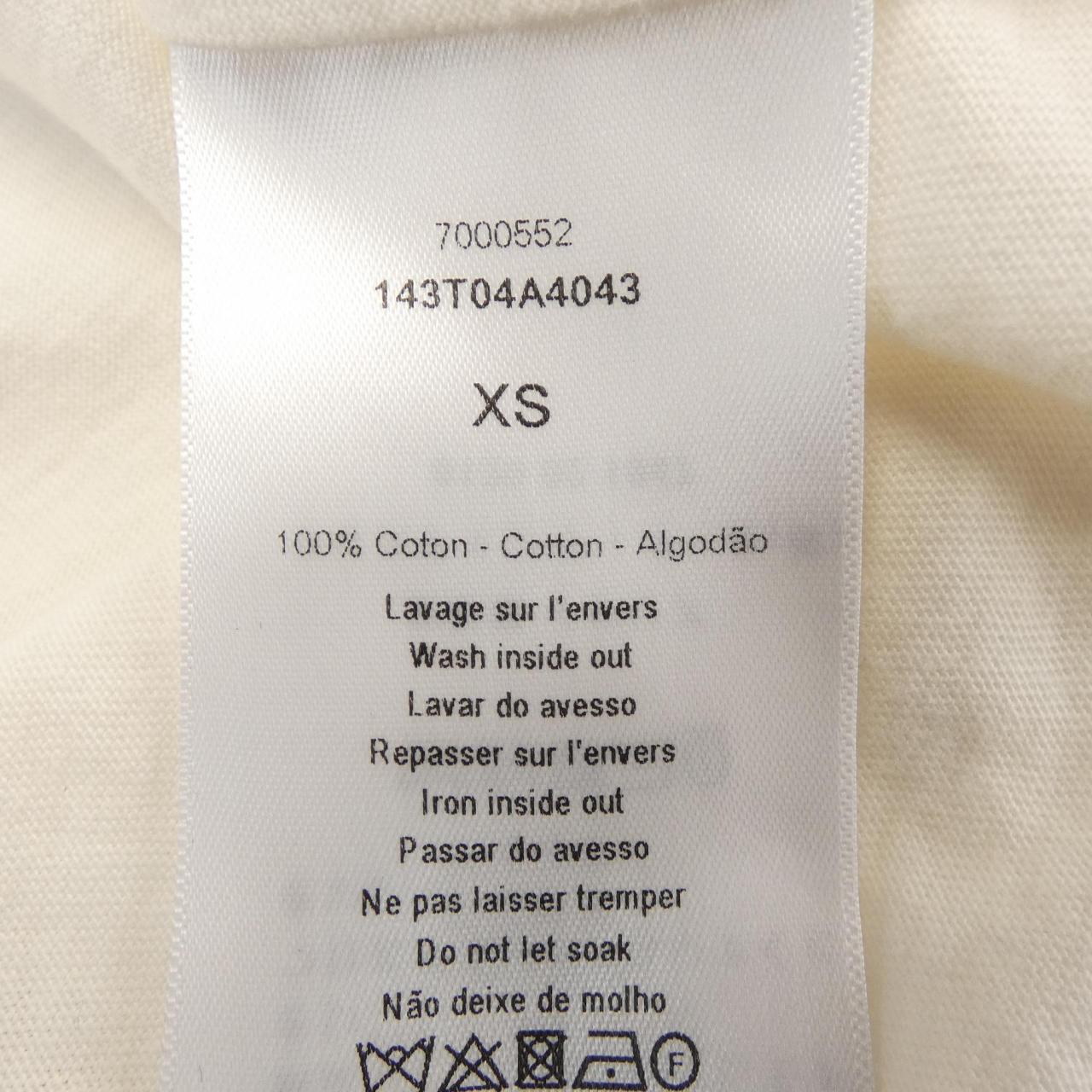 クリスチャンディオール シグネチャーバンド ESSENTIALS コットン Tシャツ