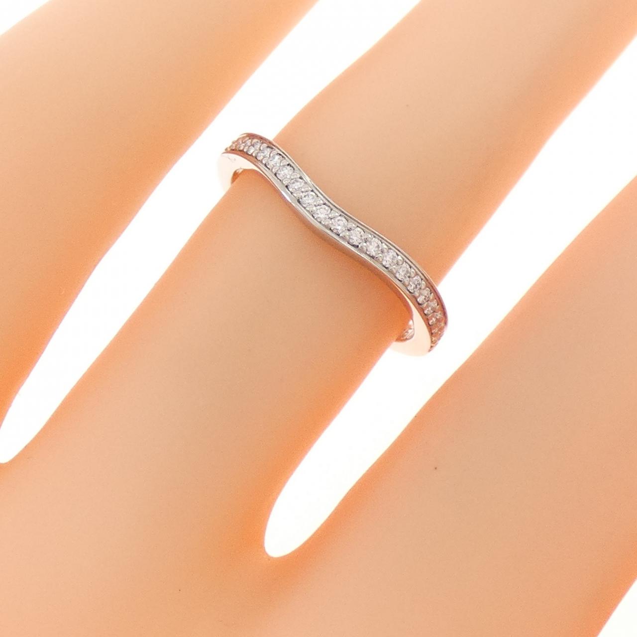 カルティエ バレリーナ プラチナ リング 6号