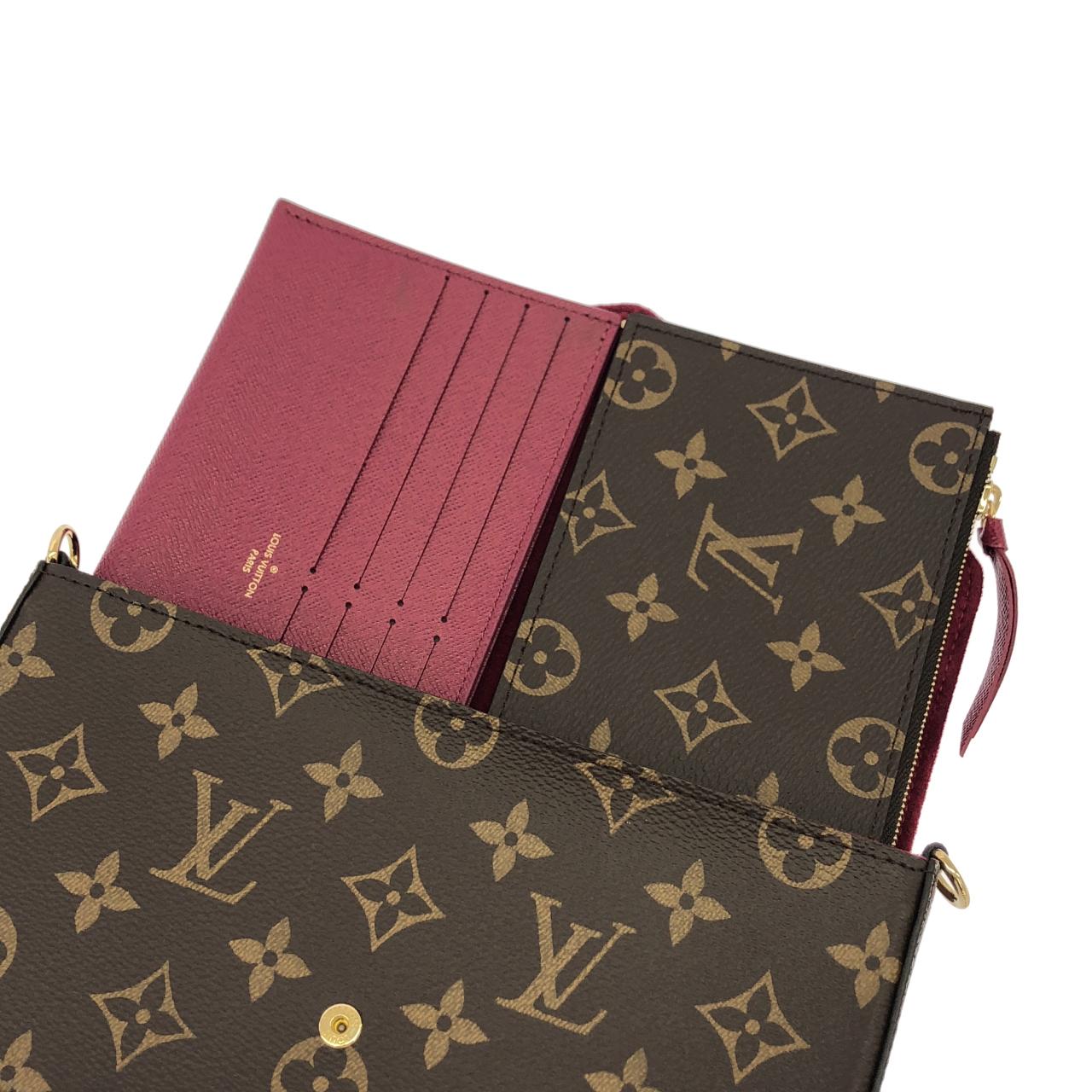 ルイヴィトン モノグラム ポシェットフェリシー ショルダーバッグ