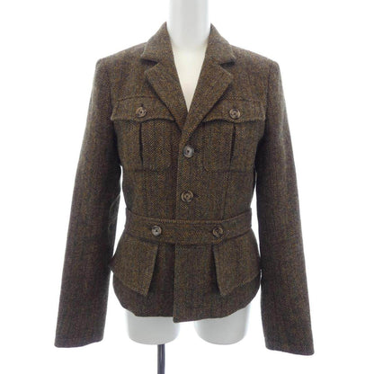 ポロラルフローレン belted wool tweed ジャケット
