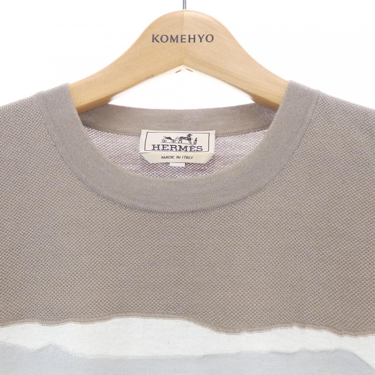 エルメス カシミヤ混ニット