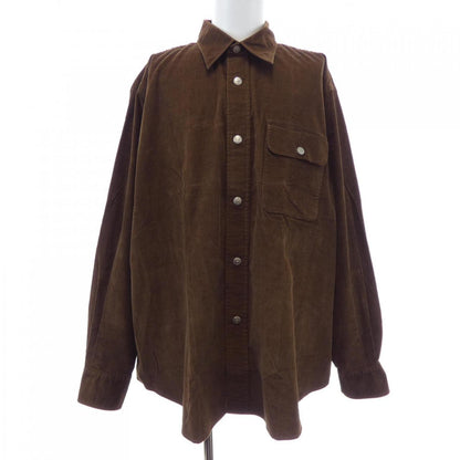 エルメス レザーシャツ