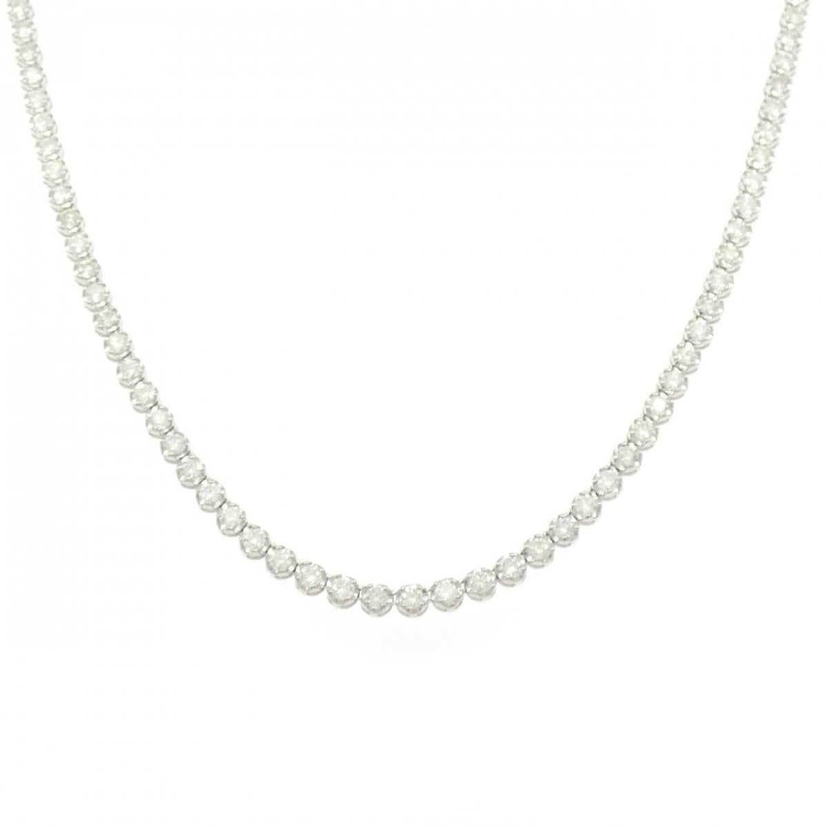 PT900 プラチナ ダイヤモンド ネックレス 10.01CT