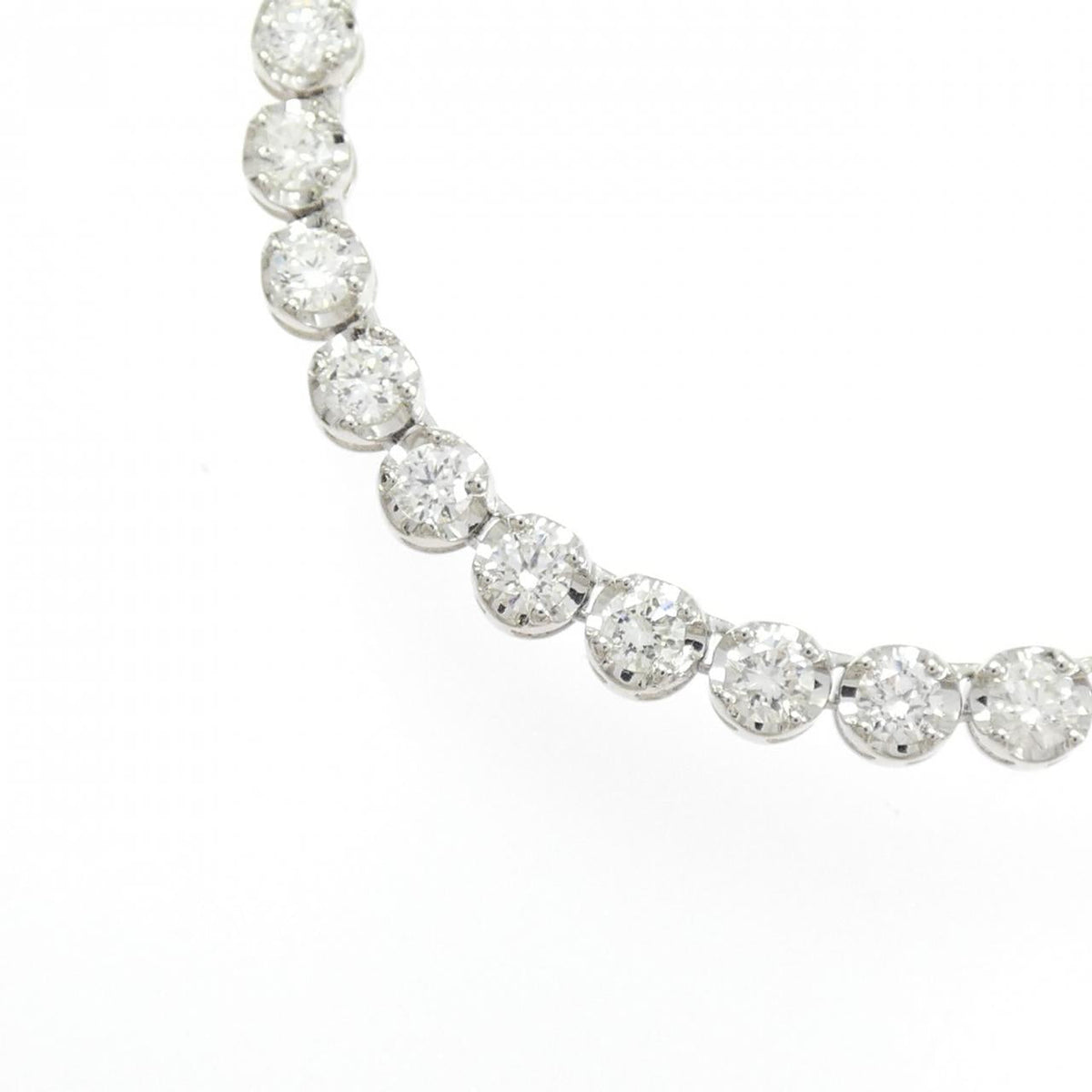 PT900 プラチナ ダイヤモンド ネックレス 10.01CT