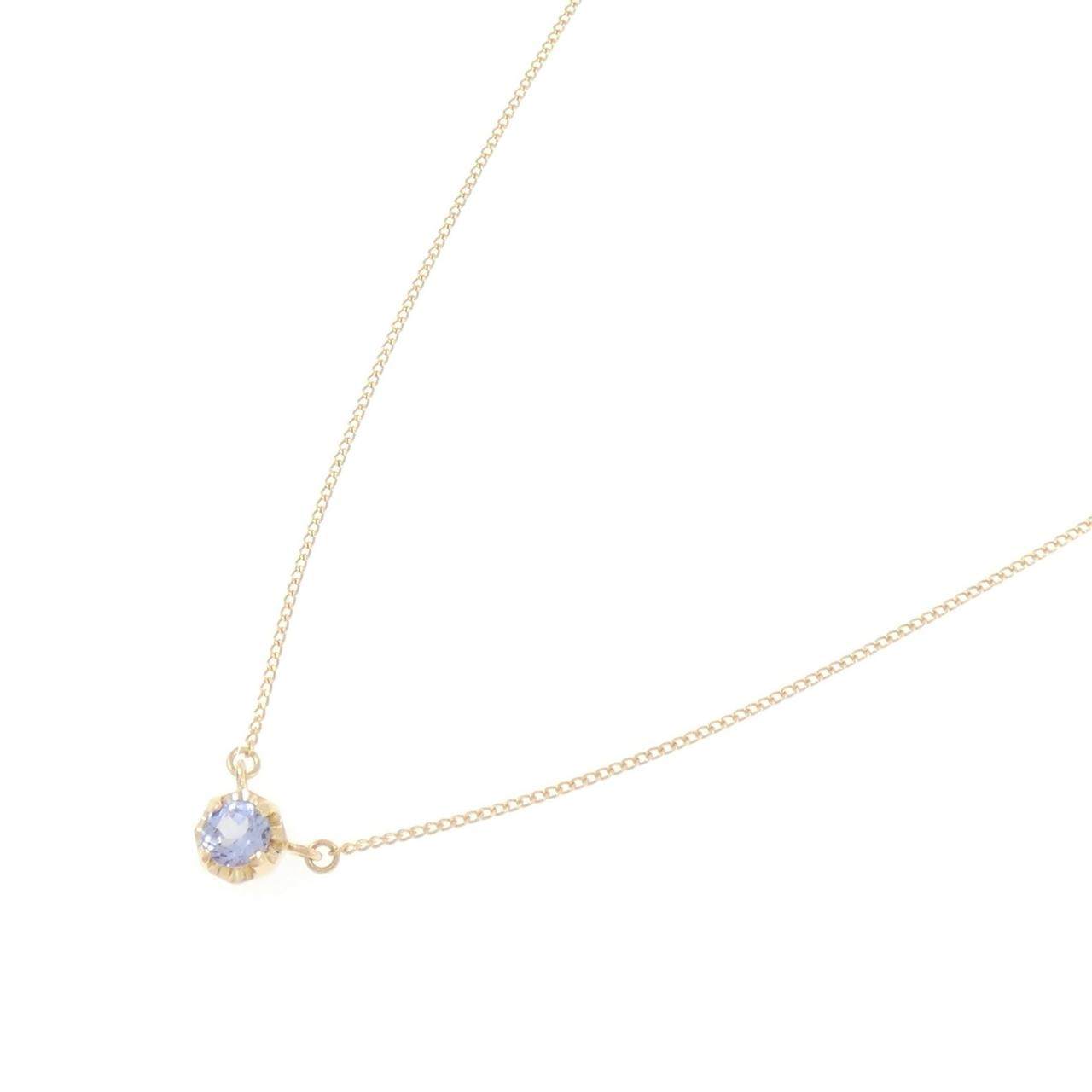 ヨンドシー Au750 タンザナイト ネックレス