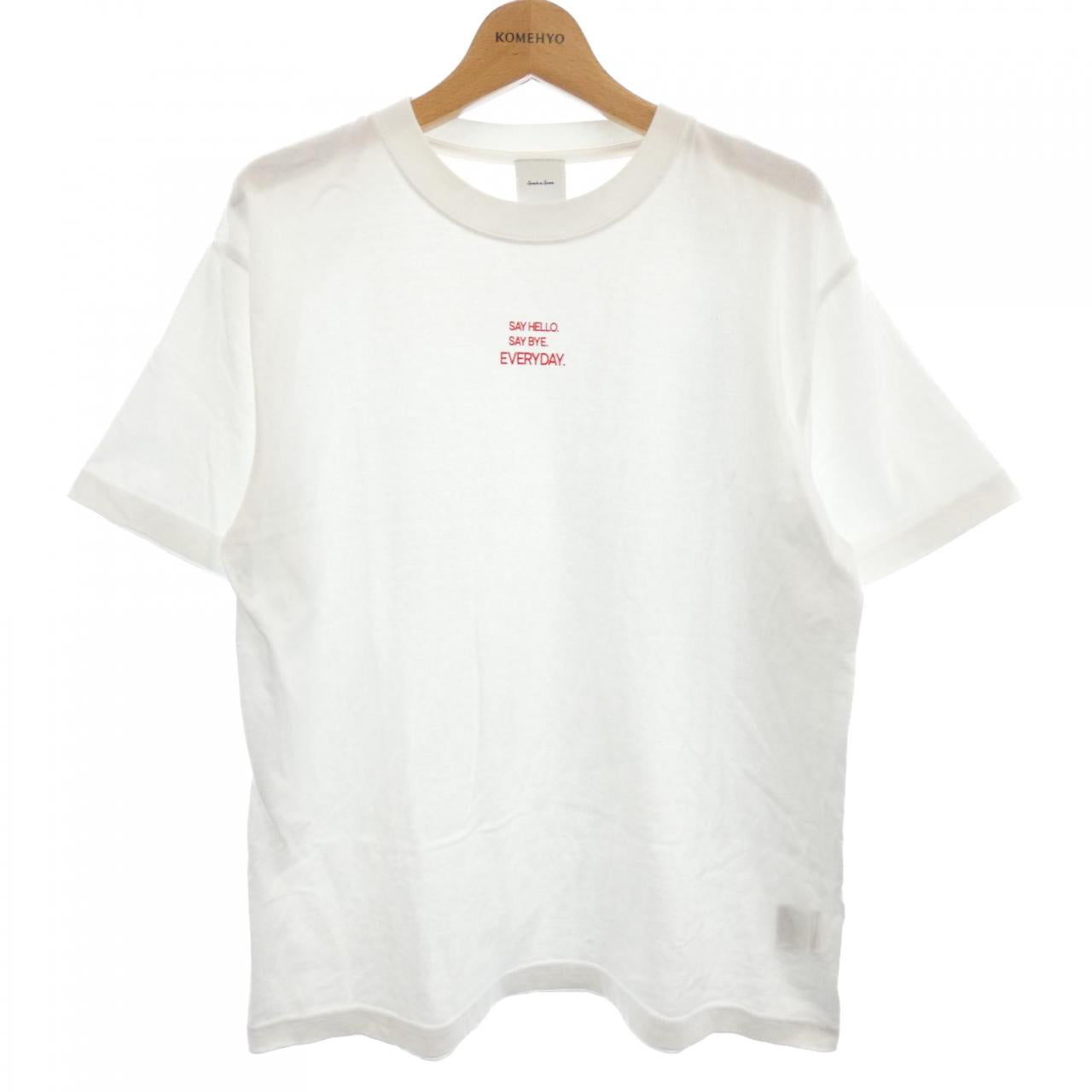 スピックアンドスパン コットンTシャツ