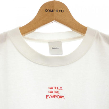 スピックアンドスパン コットンTシャツ