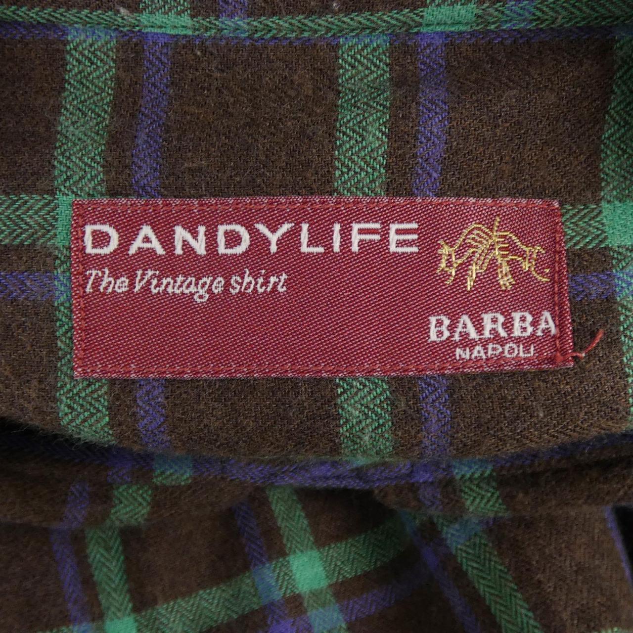 DANDY LIFE コットンシャツ