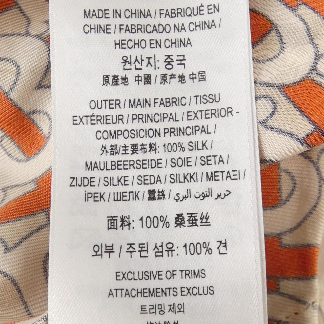 バーバリー シルクシャツ
