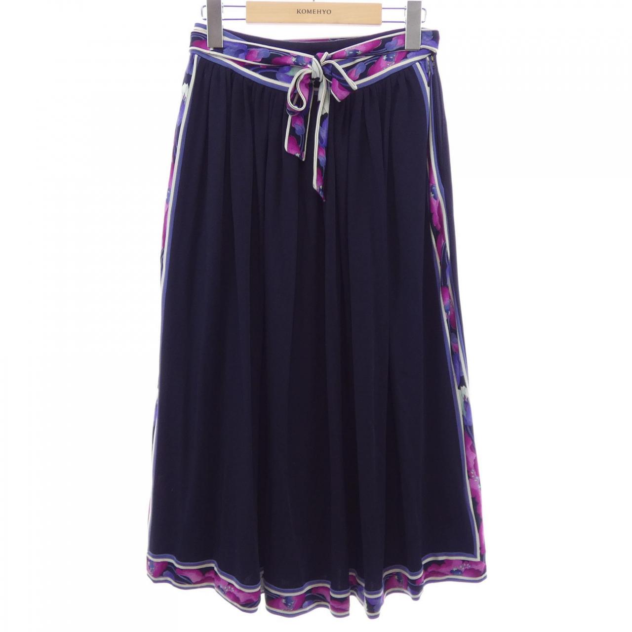 レオナールファッション シルクスカート