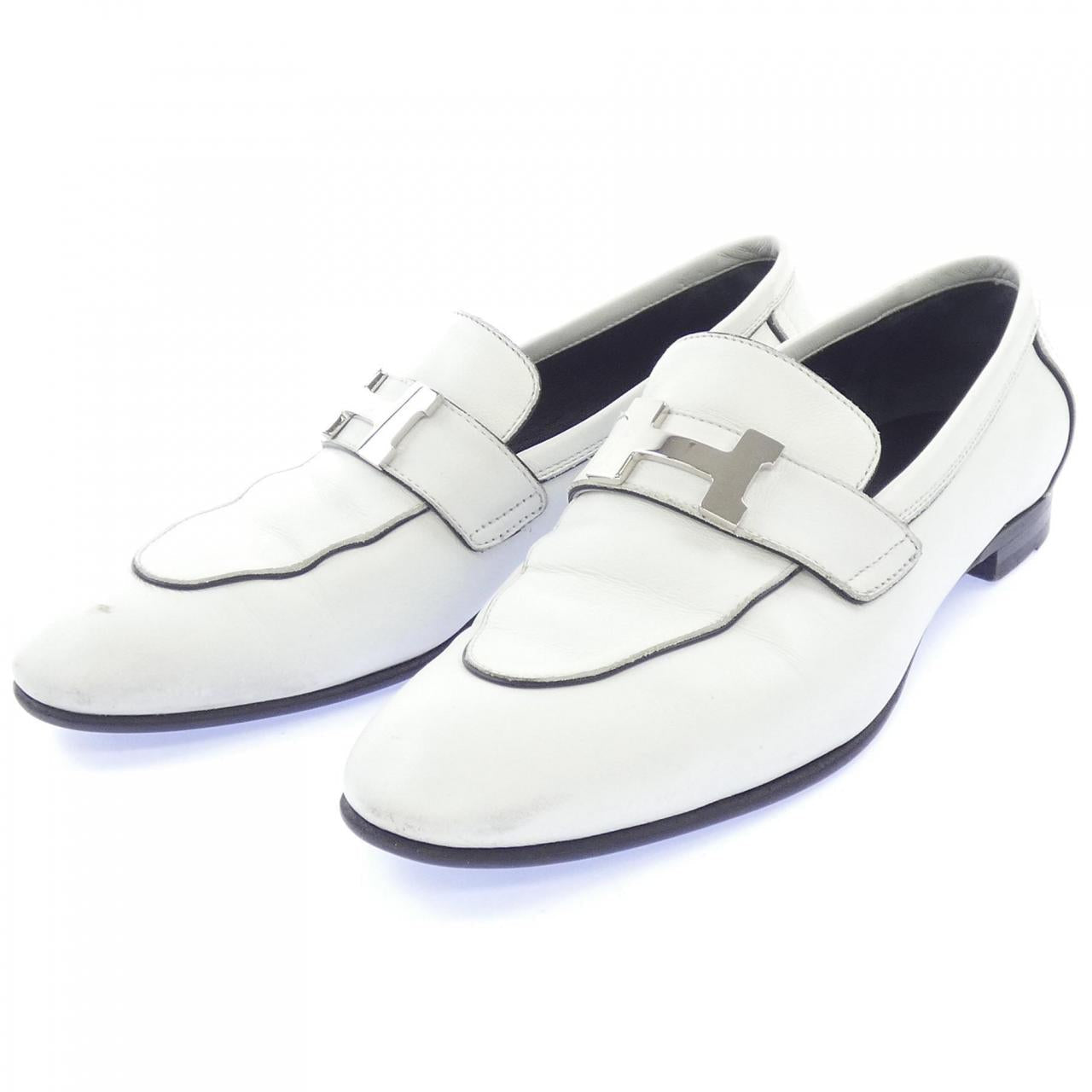 エルメス パリ36.5 レザーシューズ