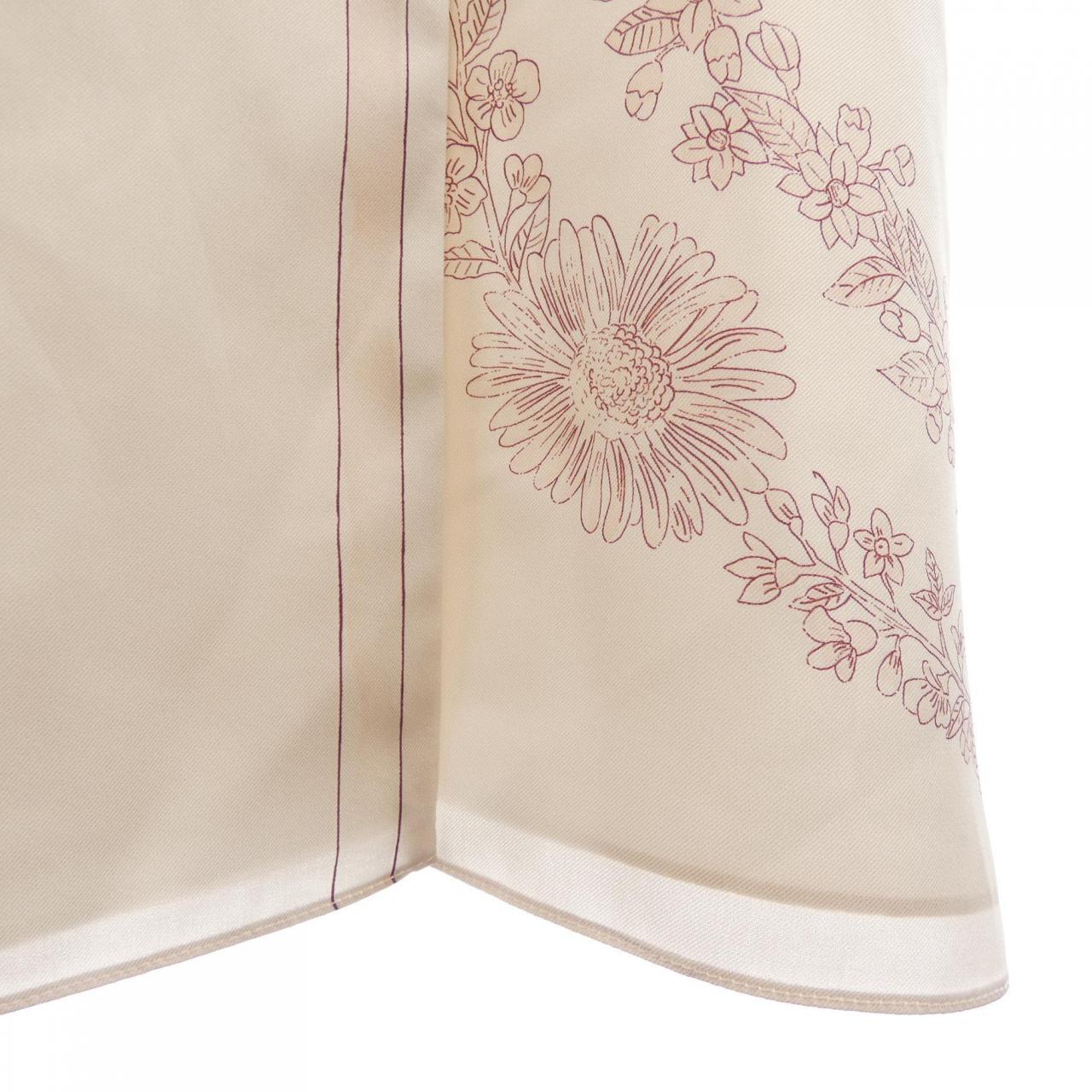 エルメス BRIDES DE GALA EN FLEURS ESQUISSE シルクスカート