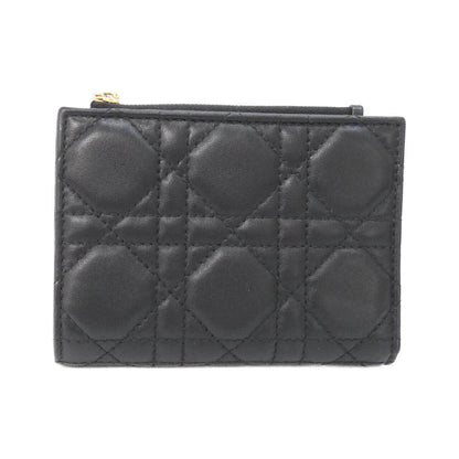 クリスチャンディオール LADY DIOR DHALIA ラム 2つ折り財布