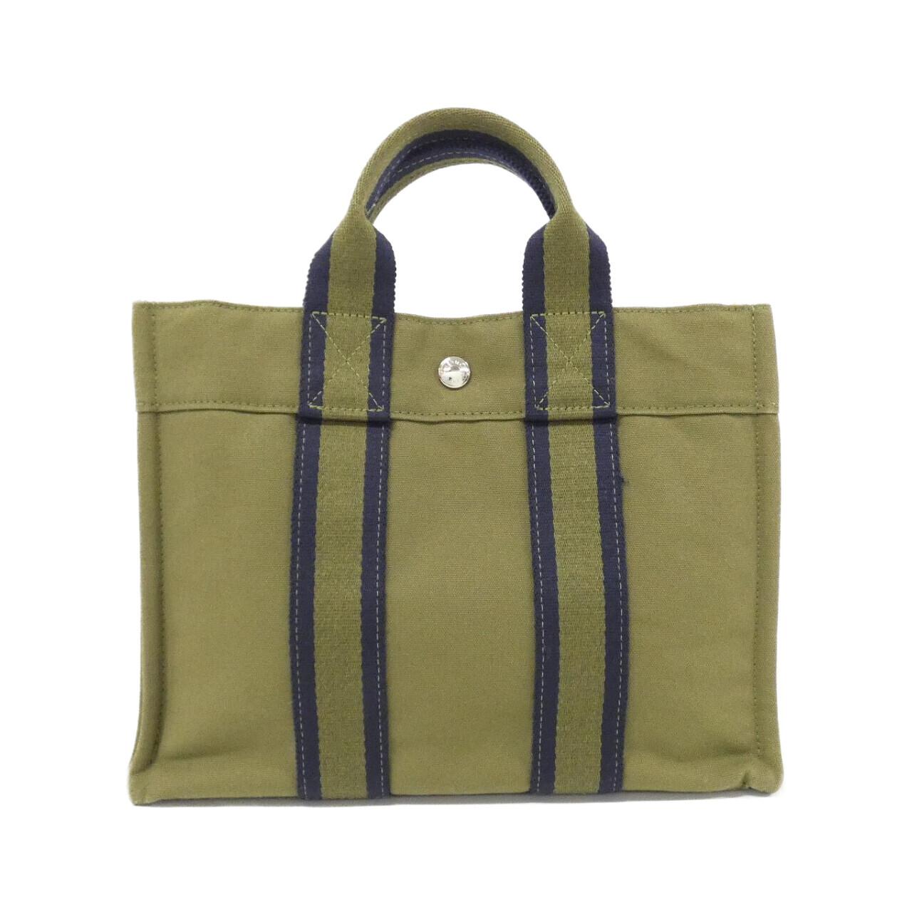 エルメス サックフールトゥPM キャンバス トートバッグ