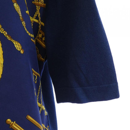 エルメス LES CLES シルクコットンカシミヤ トップス