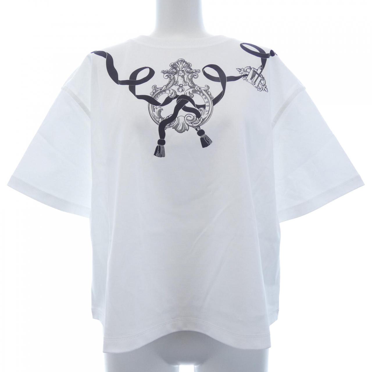 エルメス カルトゥッシュフェロヌリー コットンTシャツ