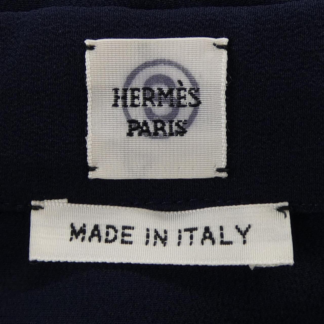エルメス シルクワンピース