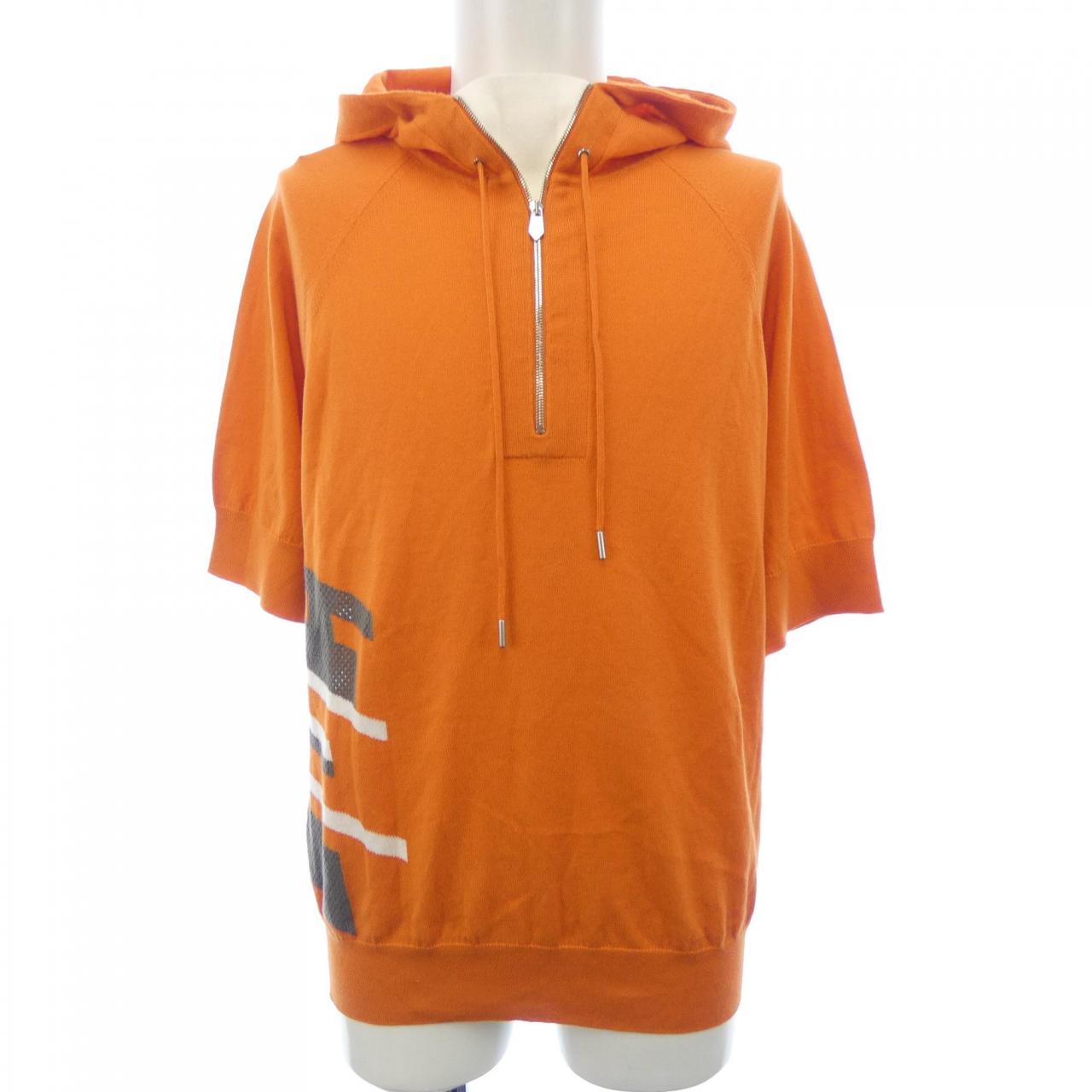 エルメス カシミヤ混トツプス
