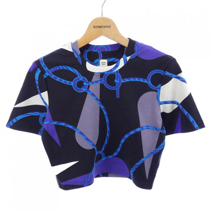 エルメス FIGURE ARTISTIQUE コットンTシャツ