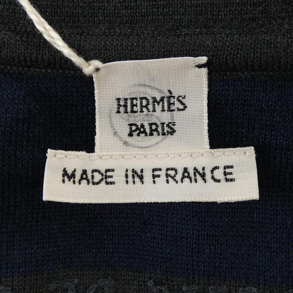 エルメス HARNAIS DE COUR BANDANA シルクカシミヤニット サイズ34