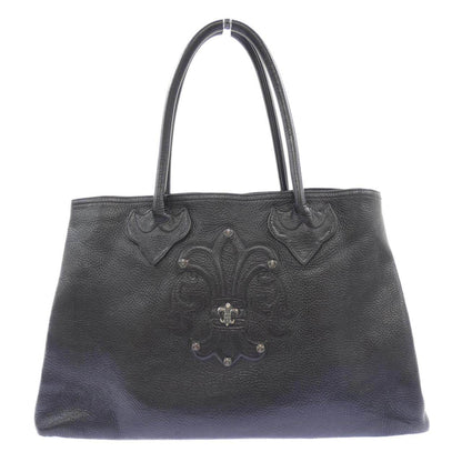 クロムハーツ TOTE W/SNP BS FLUER レザートートバッグ