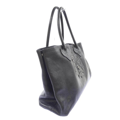 クロムハーツ TOTE W/SNP BS FLUER レザートートバッグ