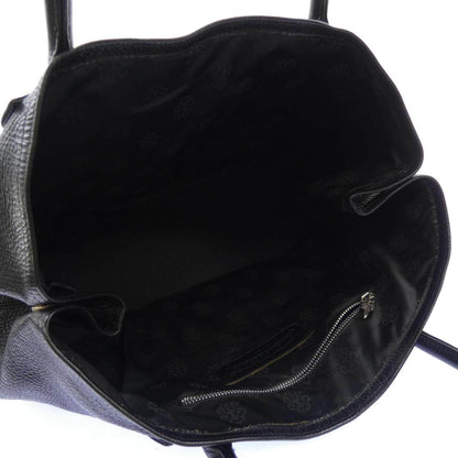クロムハーツ TOTE W/SNP BS FLUER レザートートバッグ
