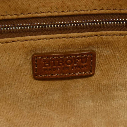 ヒロフ レザーハンドバッグ