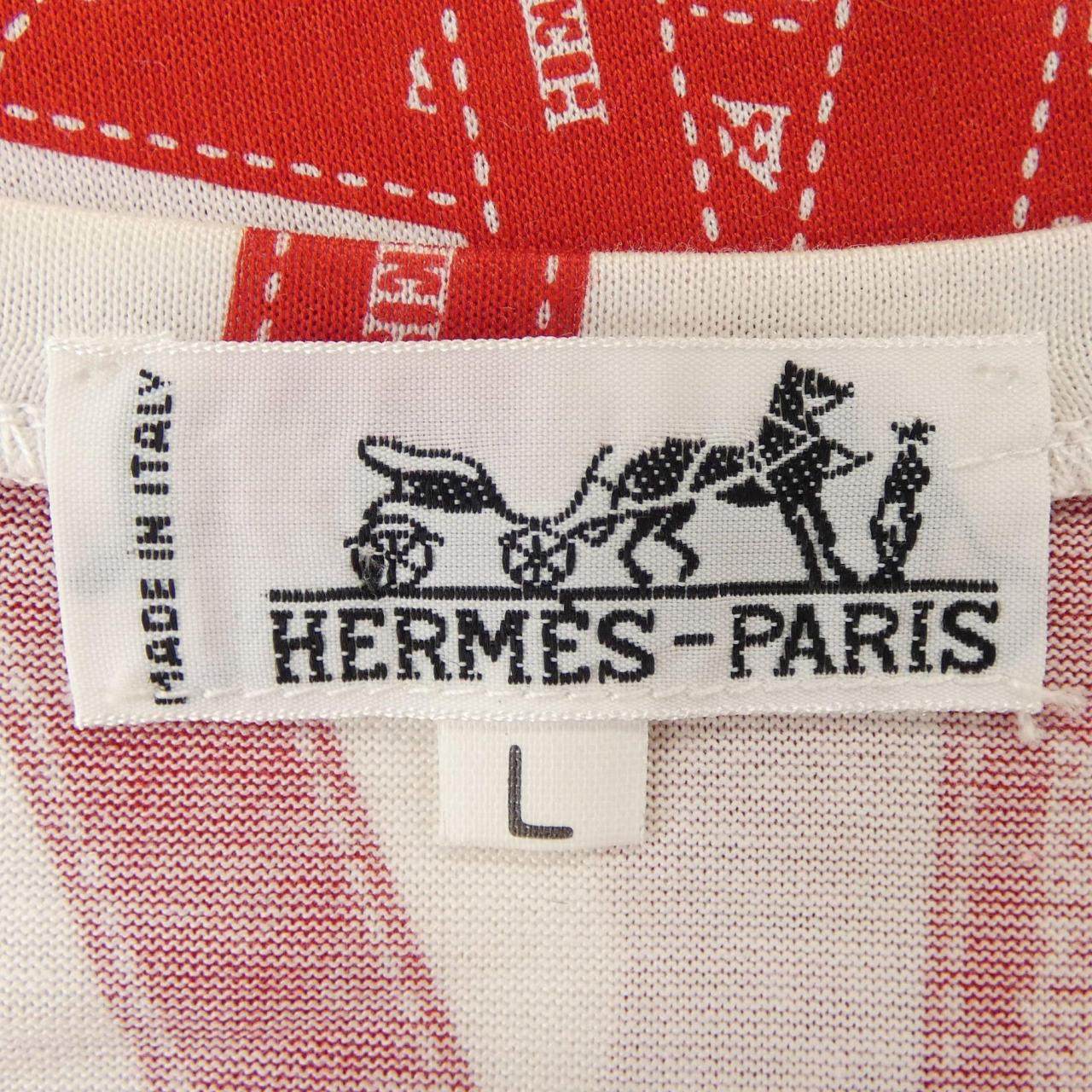 エルメス ボリュデュック コットンTシャツ