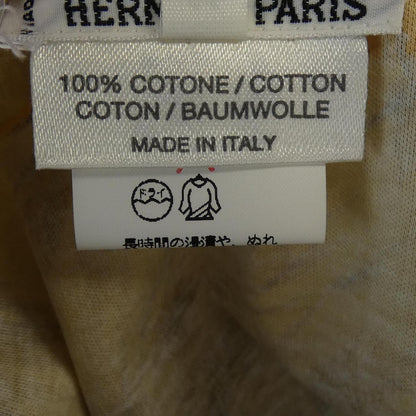 エルメス LIONS DANS LA SAVANE コットンTシャツ