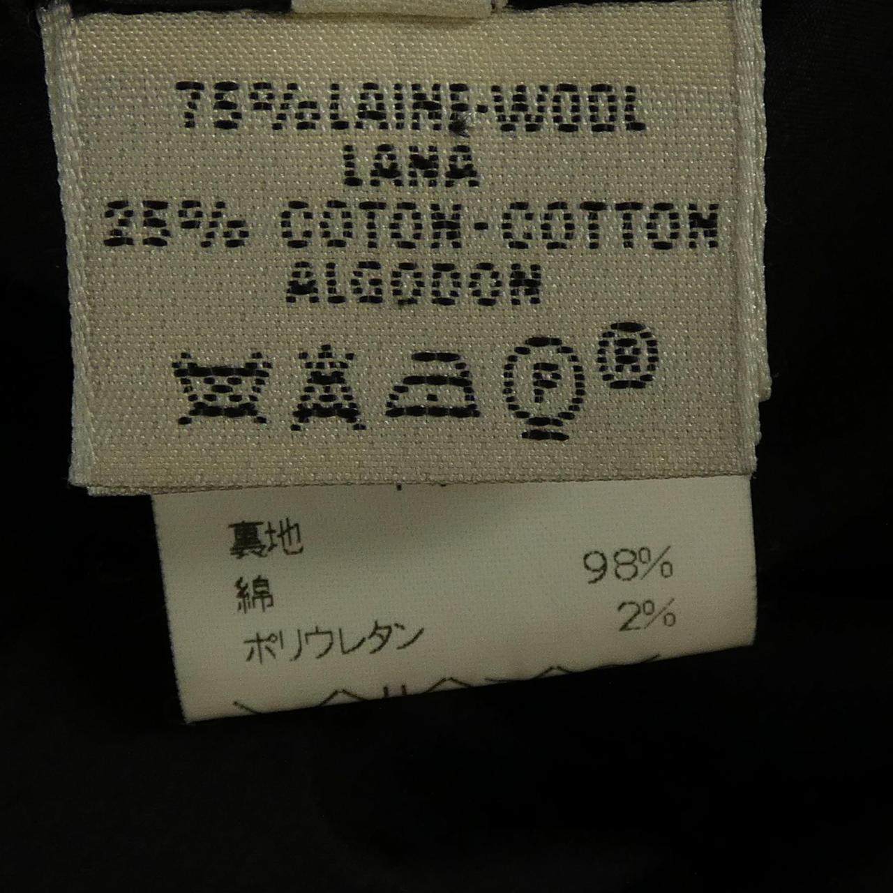 エルメス ウールコットンコート