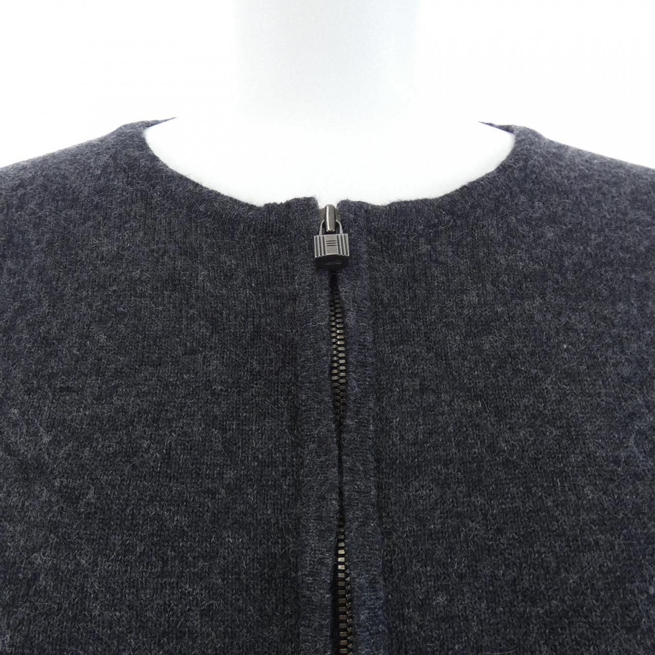 エルメス カシミヤカーディガン