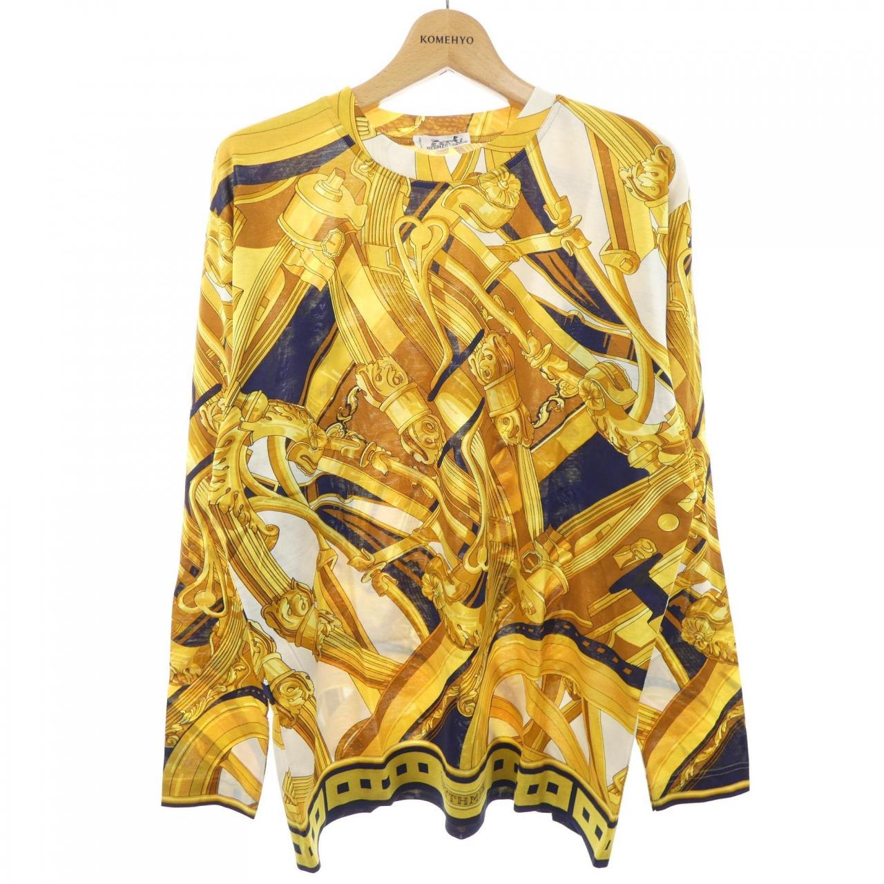 エルメス RYTHMES コットンTシャツ