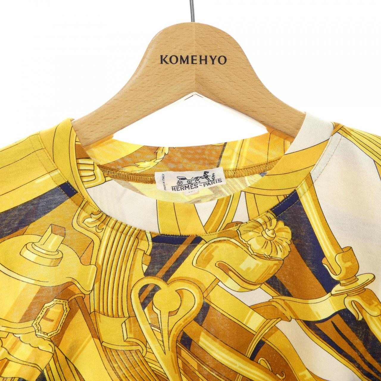 エルメス RYTHMES コットンTシャツ