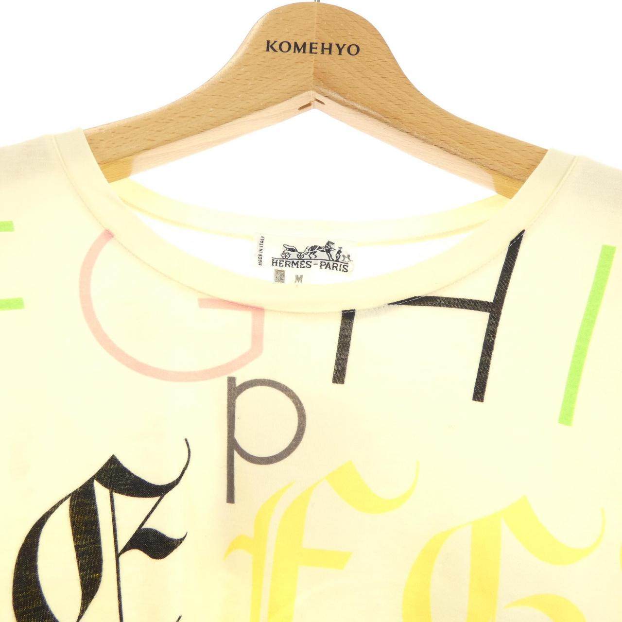 エルメス A.M.CASSANDRE コットンTシャツ