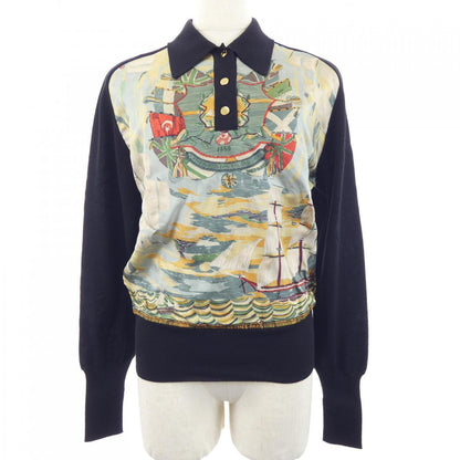 エルメス HENRY F SMITH SAILOR シルク ウール トップス