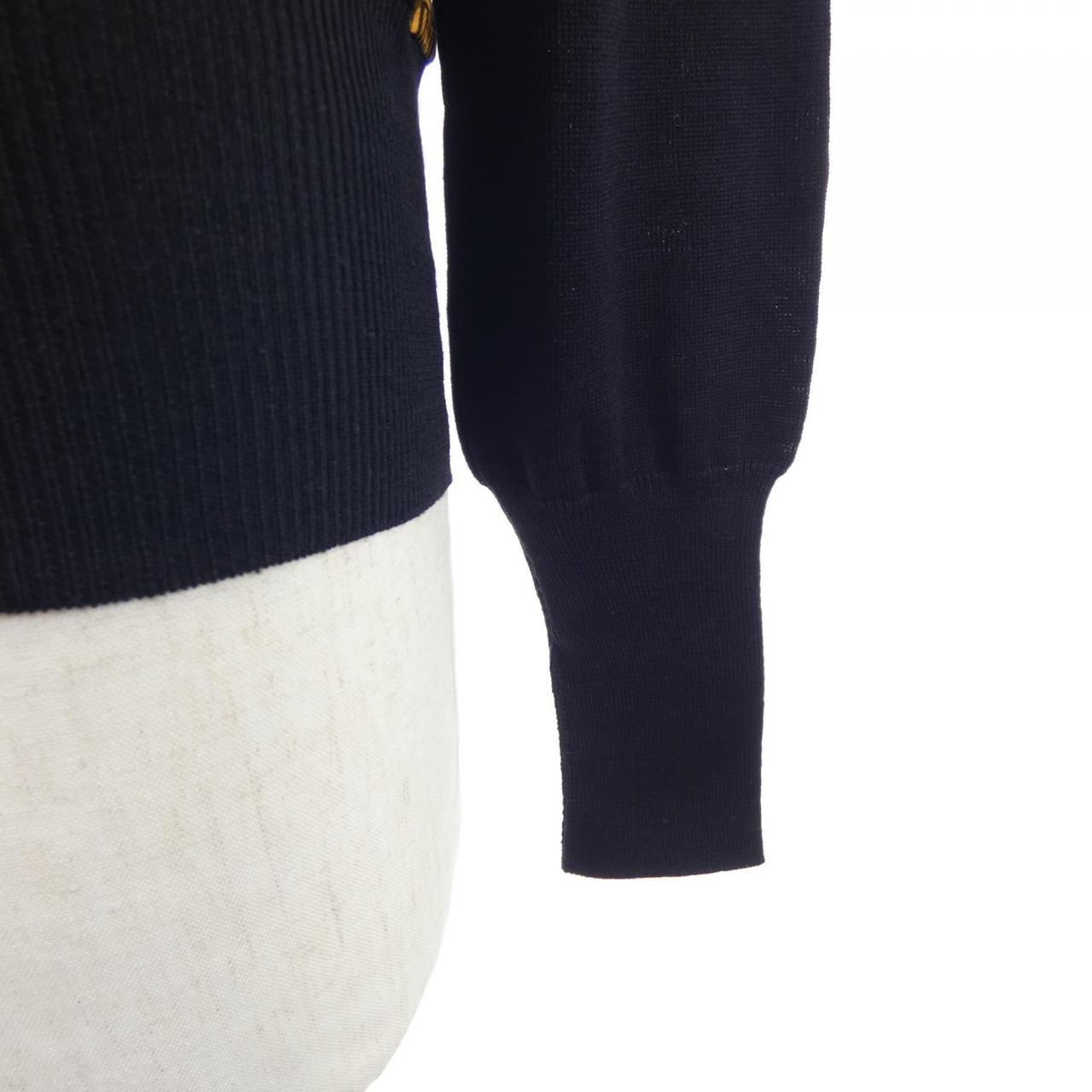 エルメス HENRY F SMITH SAILOR シルク ウール トップス