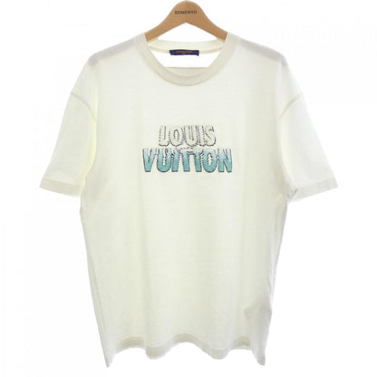 ルイヴィトン エンブロイダードビーズコットンTシャツ