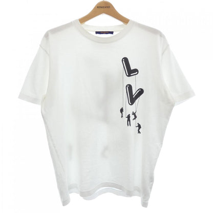ルイヴィトン フローティングLVプリンテッド コットンTシャツ