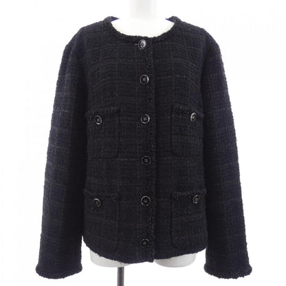 シャネル LOOK56 ウールノーカラージャケット