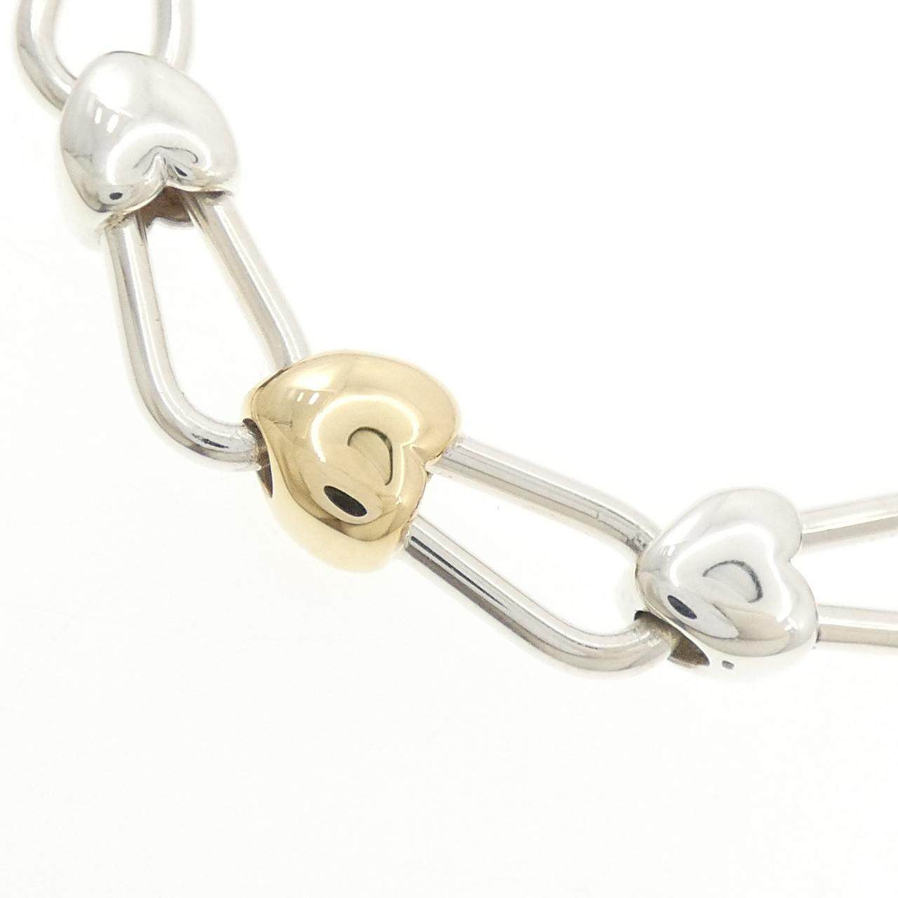 ティファニー 925シルバー 750イエローゴールド ネックレス