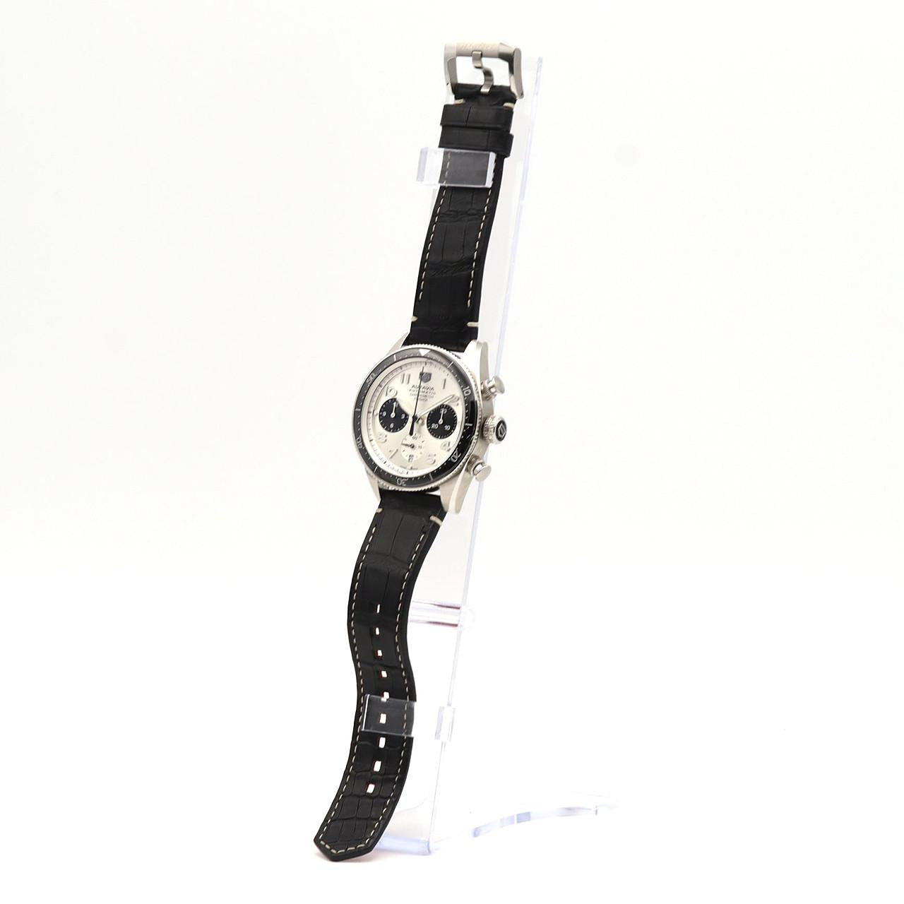 タグホイヤー オータヴィア60周年アニバーサリーフライバッククロノグラフ ステンレススチール クロノグラフ