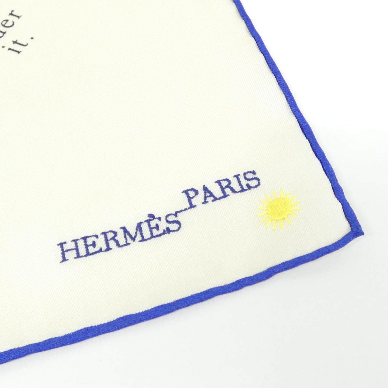 エルメス CARRE DE NOTES シルクスカーフ