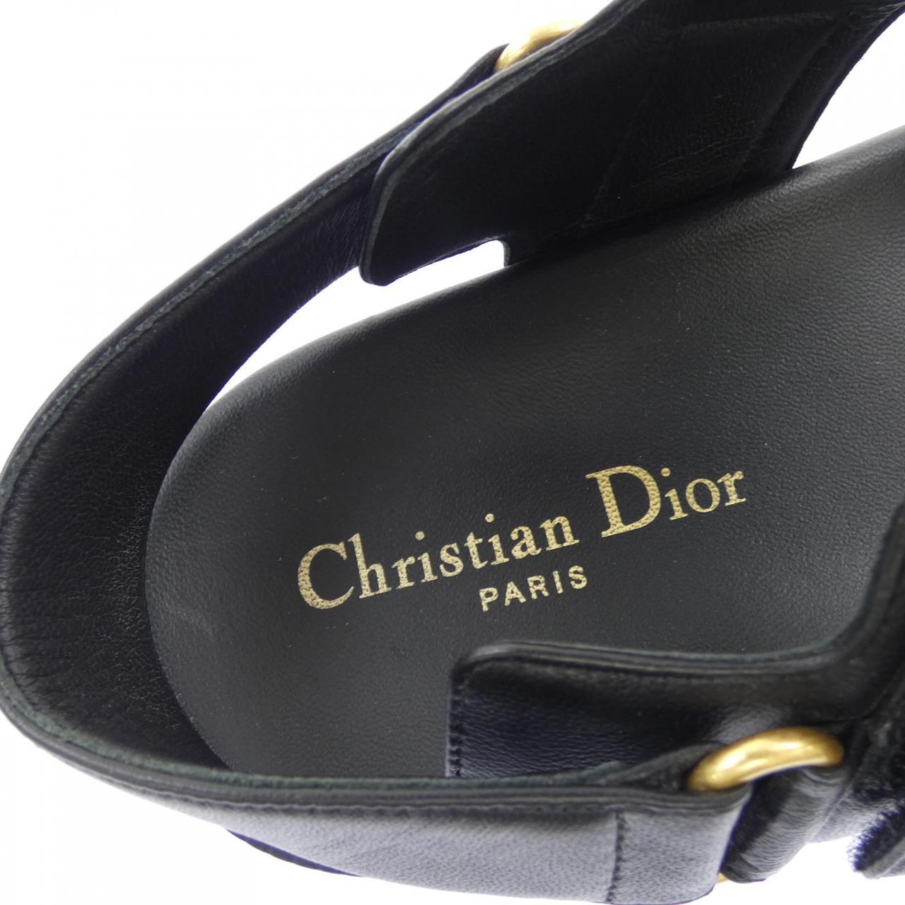 クリスチャンディオール DIORACT ラムスキン サンダル